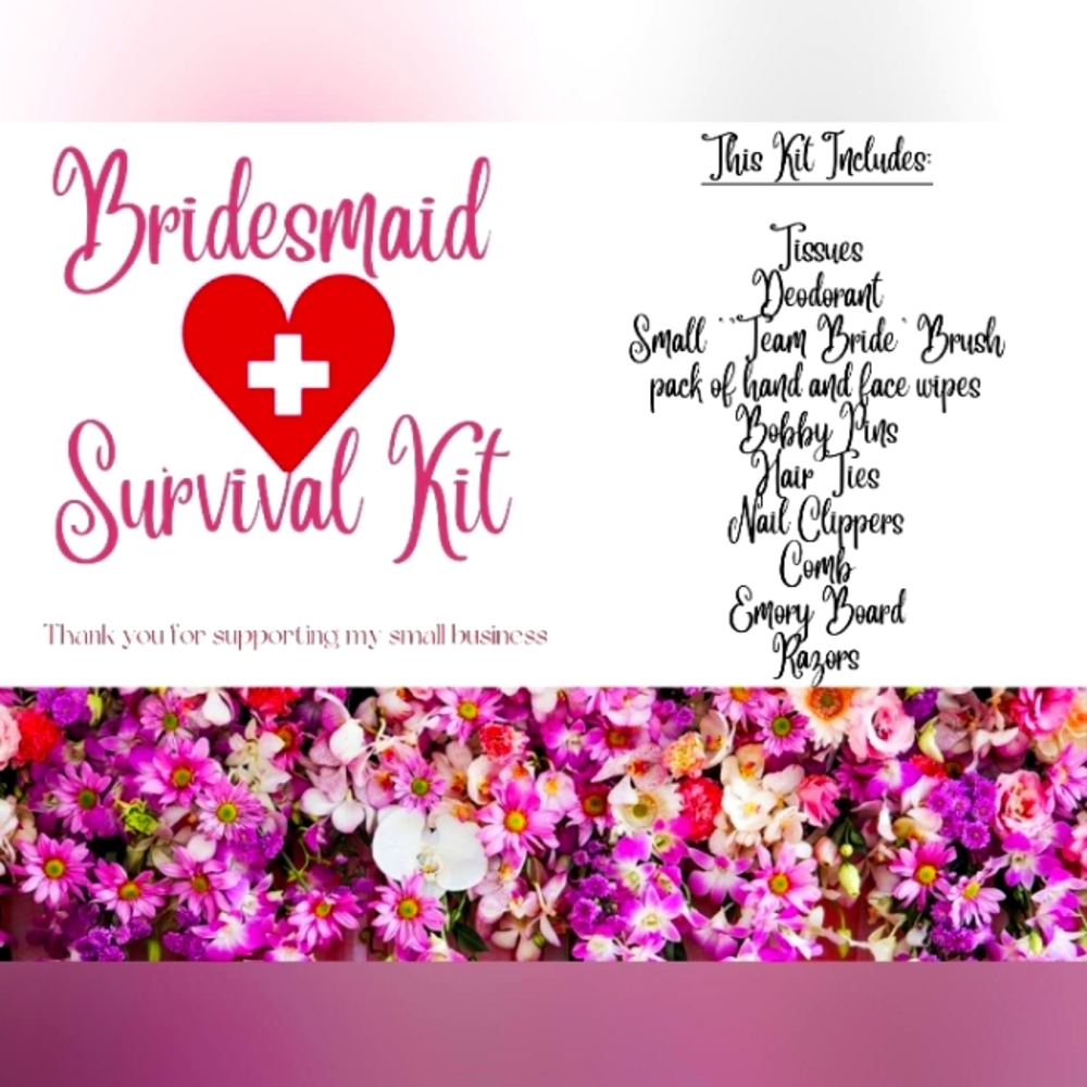 Bridesmaid Survival Kit